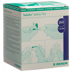 Solofix Safety Lanzette Fine 25 G x 1.5mm