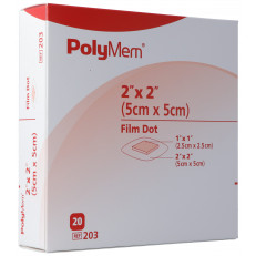 Wundverband 5x5cm Adhesive film steril