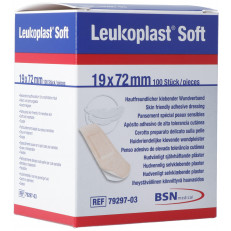 Leukoplast Soft Strips 19x72mm