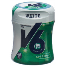 V6 White Kaugummi Spearmint