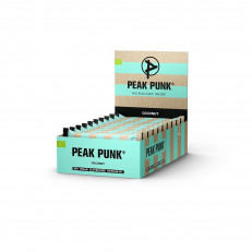 Peak Punk Bio Energy Bar Display Coconut 15 x 38 g