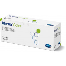 Rhena Color Elastische Binden 8cmx5m gelb offen