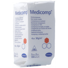 Medicomp 4 fach S30 5x5cm unsteril