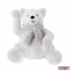 Wärmflasche Plüschtier 0.8l Eisbär Knut mit Wärmflasche aus Naturkautschuk
