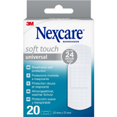 3M Nexcare Soft Touch universal Pflaster 25x72mm