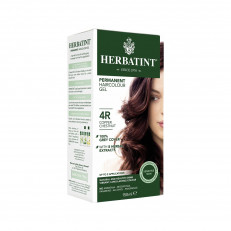 Herbatint Haarfärbegel 4R Kupfer Kastanienbraun