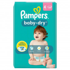 Pampers Baby-Dry Gr4 9-14kg Maxi Sparpack