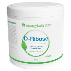 energybalance D-Ribose Pulver essentieller Zucker