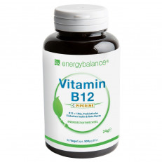 Vitamin B12 Kapsel 500 mcg + Piperin