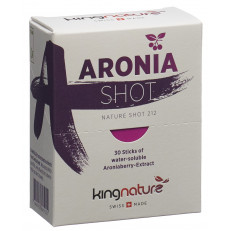 kingnature Aronia Shot wasserlöslicher Aronia-Extrakt 1 g