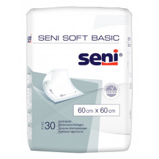 seni Soft Basic Krankenunterlagen 60x60cm undurchlässig
