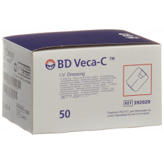 BD Veca-C Katheter Fixierverband Sichtfenster