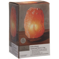 VitaSal Salzkristall Lampe Rock 2-3kg