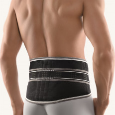 BORT Med Rückenbandage mit Pelotte Grösse 5 schwarz