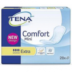 TENA Comfort Mini Extra Inkontinenz Einlagen gelb