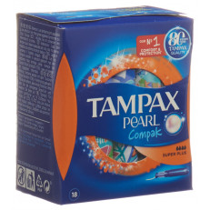 Tampax Tampons Compak Pearl Super Plus