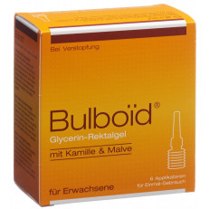 Bulboid Glycerin-Rektalgel mit Kamille & Malve