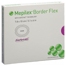 Mepilex Border Flex Schaumverband 7.8x10cm