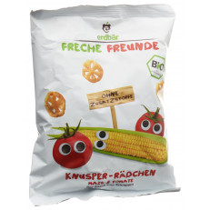 Freche Freunde Knusper-Rädchen Mais & Tomate