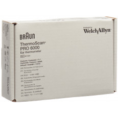 Braun Thermoscan ThermoScan Ohrthermometer PRO 6000 Welch Allyn