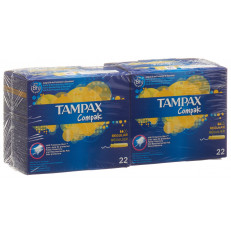 Tampax Tampons Compak Regular Duo