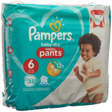 Pampers Baby Dry Pants Gr6 15+kg Extra Large Sparpack