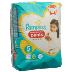Pampers Premium Protection Pants Gr5 12-17kg Junior Tragepack