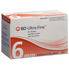BD ULTRA-Fine Pen Nadel 31G 0.25x6mm