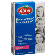 Abtei Eisen + Vitamin C Balance Tablette