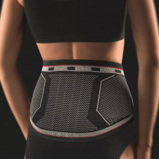 BORT select Lady Rückenbandage Grösse 2 mit Pelotte schwarz