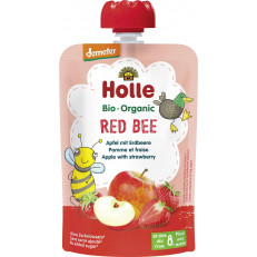 Holle Red Bee - Pouchy Apfel Erdbeere