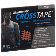 CROSSTAPE Mix Schmerz- und Akupunkturtape 20x S/27x M/6x L/2x XL