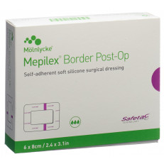 Mepilex Border Post OP 6x8cm