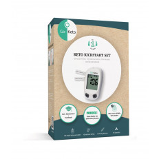 Go-Keto Messgerät Kickstart Set Glukose mg/dl ne mmol/l inklusive 10 tests