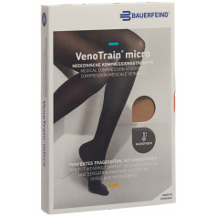 VenoTrain Micro MICRO A-D KKL2 XL plus/long offene Fussspitze caramel
