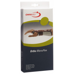 OMNIMED Ortho Manu Flex Handgelenk-Bandage M 16cm rechts hautfarbig