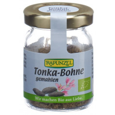 Tonka-Bohne gemahlen