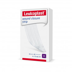 Leukoplast wound closure strip 6x75mm weiss