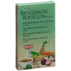 morga Gemüse Bouillon Würfel Bio